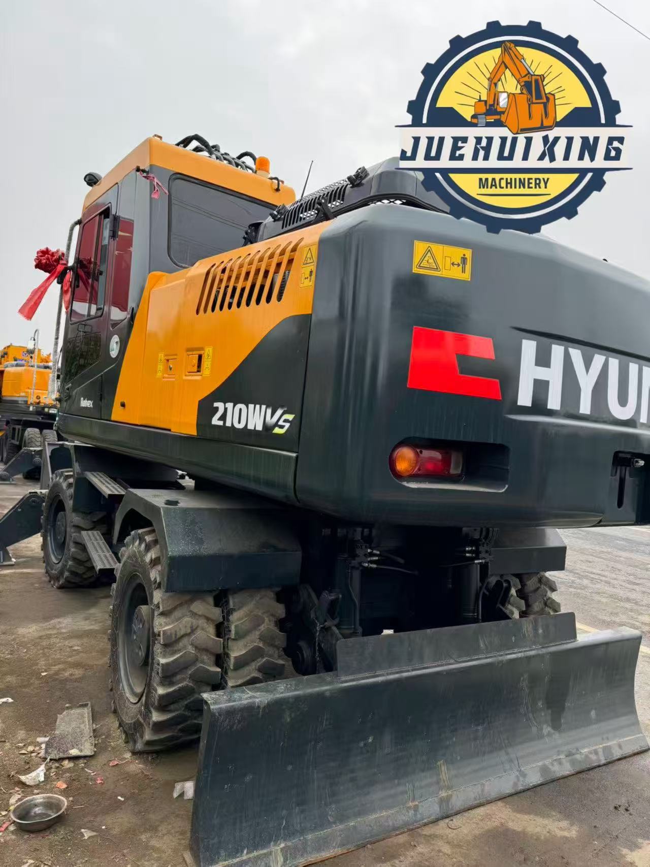 Used Hyundai 210W Wheeled Excavator