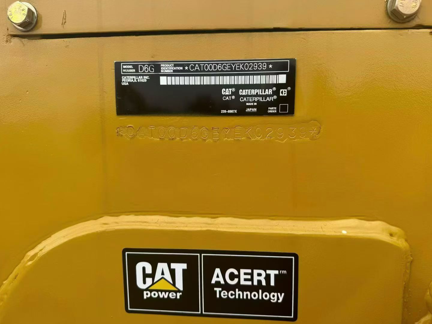 Used Caterpillar D6G Bulldozer - Image 4