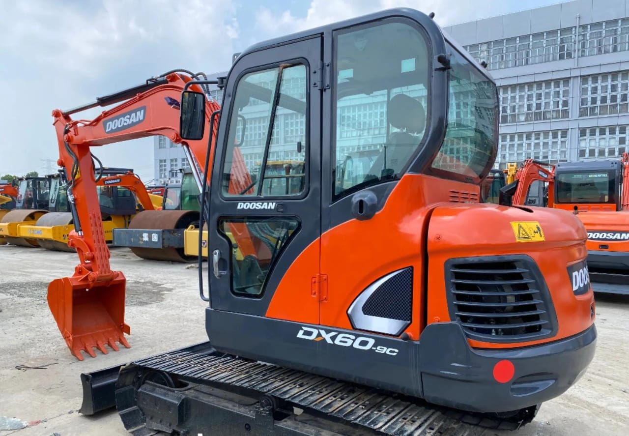 Used Doosan DX60 Excavator - Image 3
