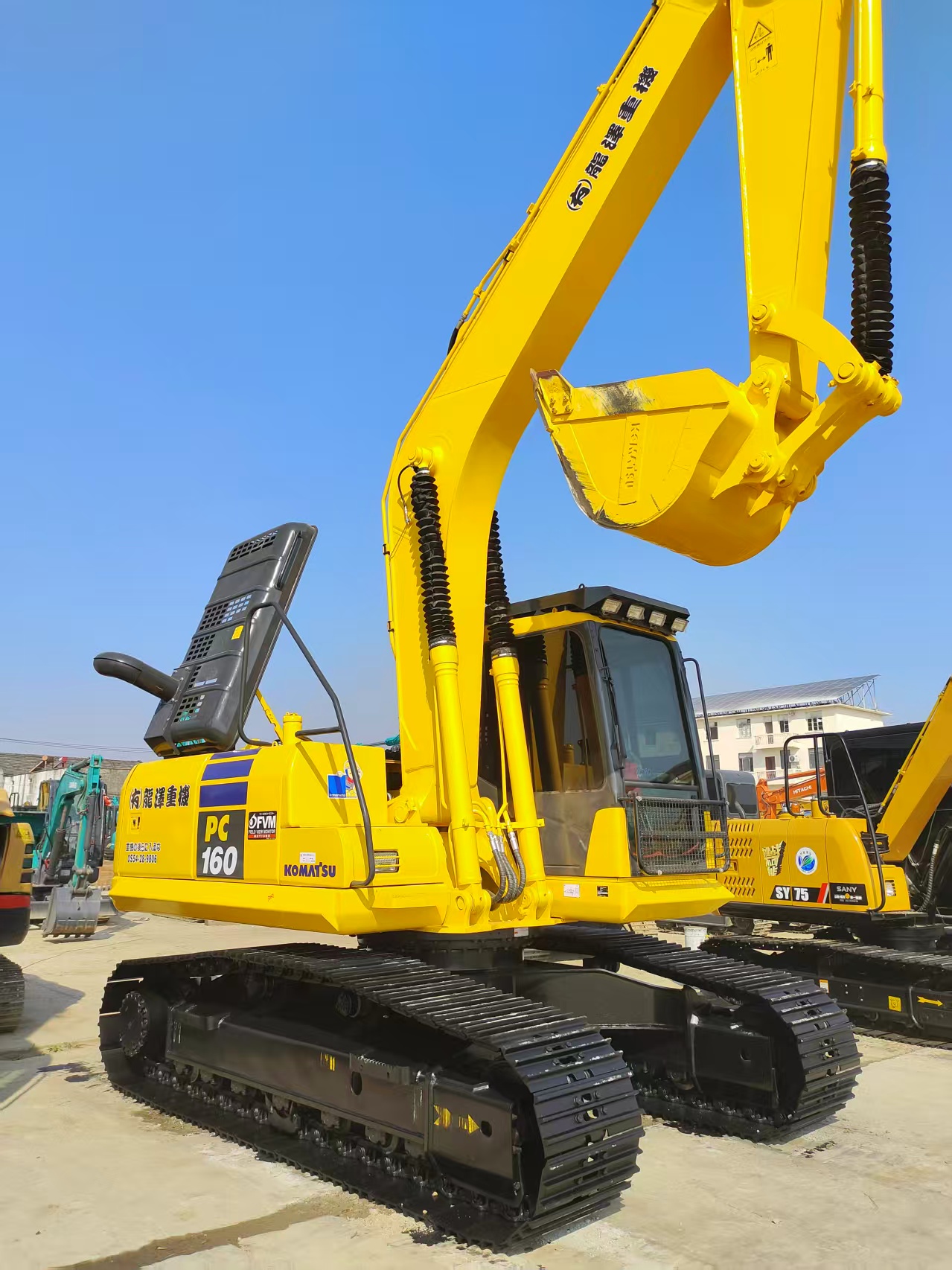 Used Komatsu PC160 Hydraulic Excavator