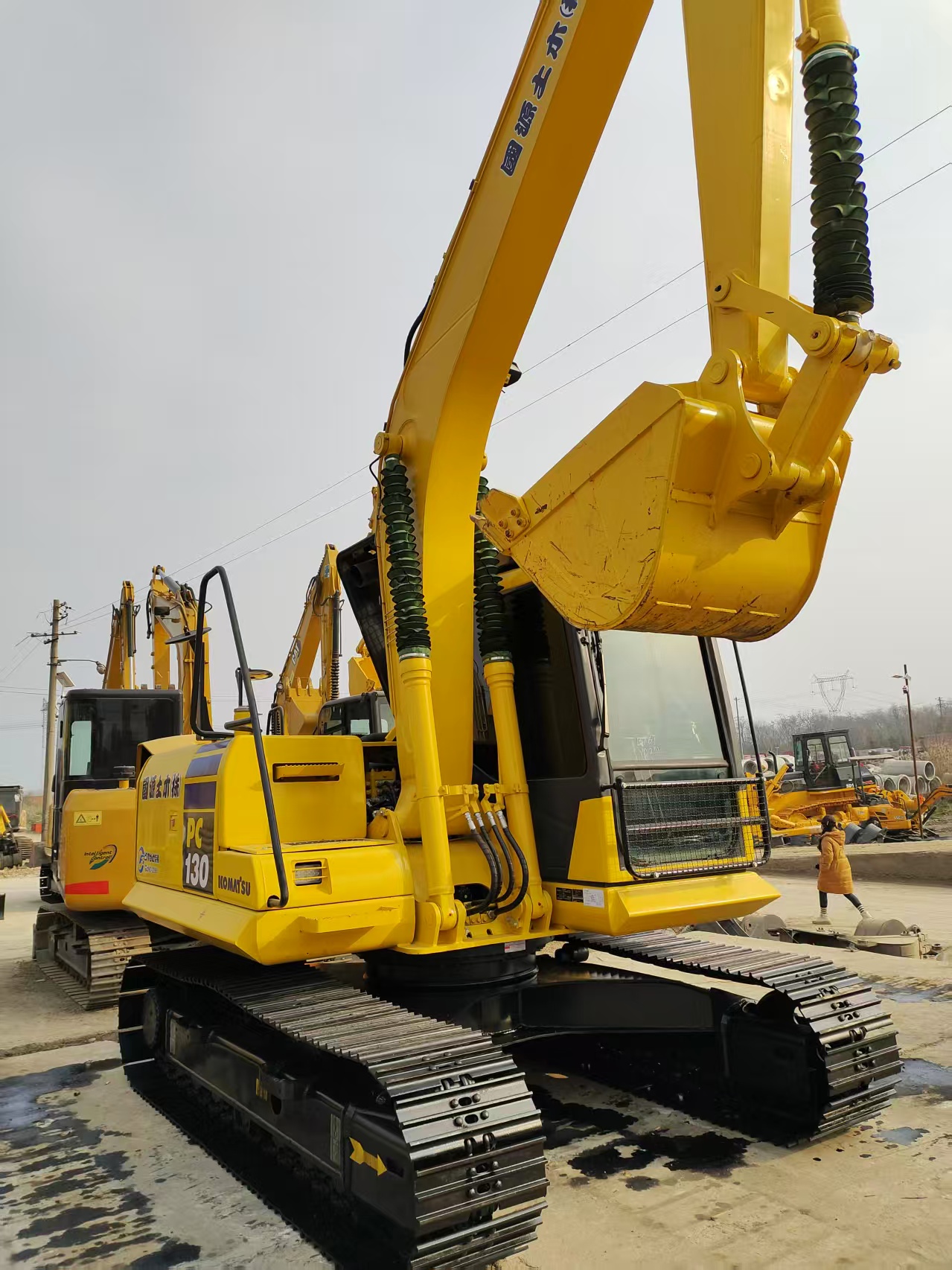 Used Komatsu PC130 Hydraulic Excavator