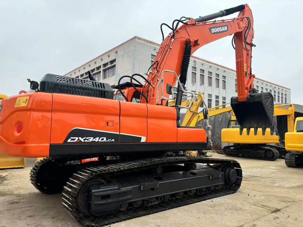 Used Doosan DX340 Excavator