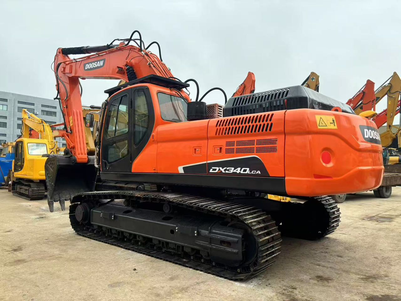 Used Doosan DX340 Excavator - Image 7