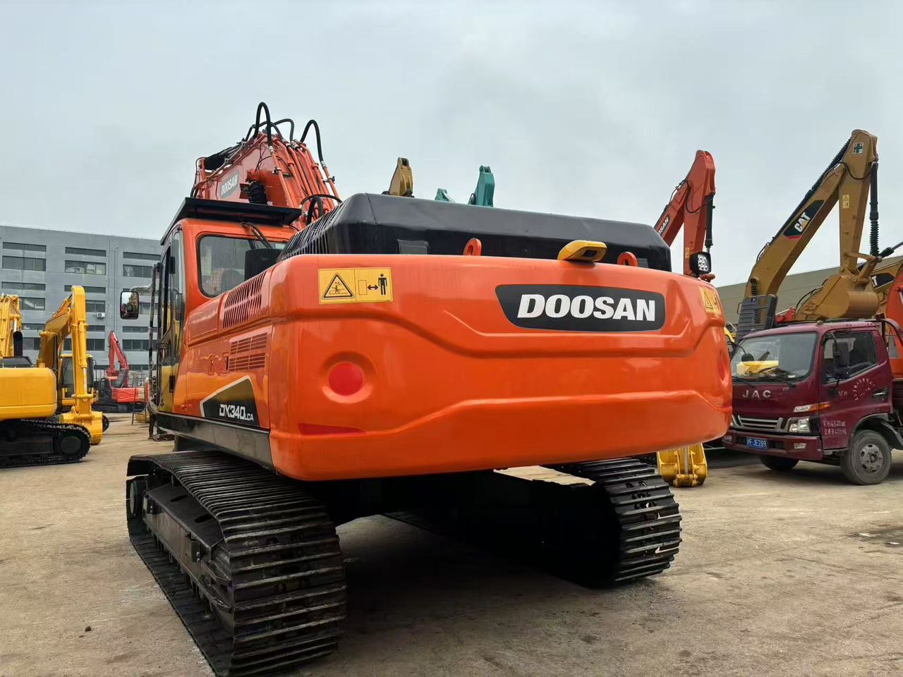 Used Doosan DX340 Excavator - Image 9