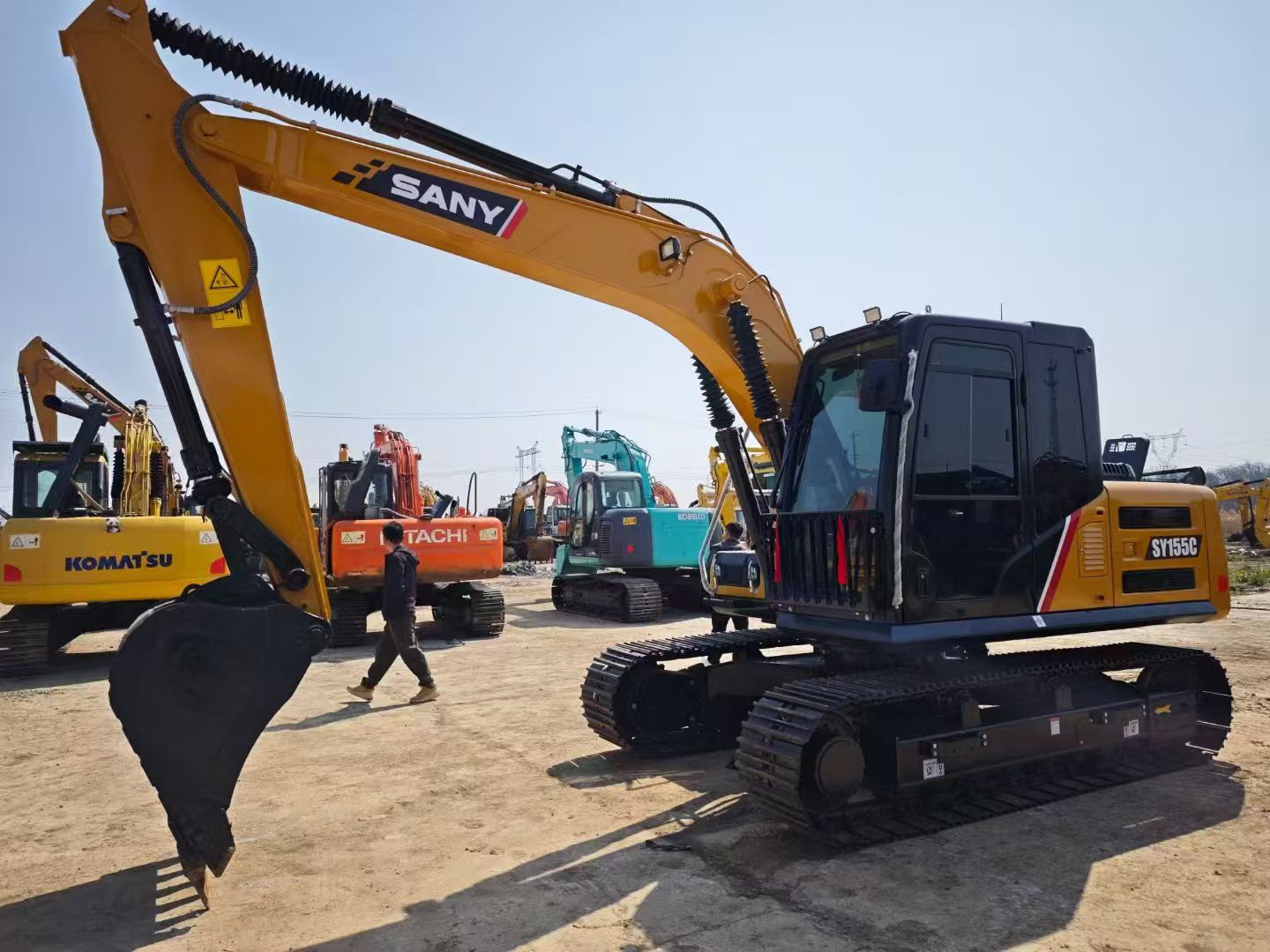 SANY SY155C Crawler Excavator - Image 3