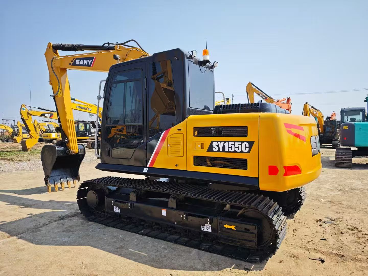 SANY SY155C Crawler Excavator - Image 6